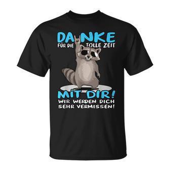 Danke Für Die Tolle Zeit Mit Dir Kollegen Jobwechsel T-Shirt - Geschenkecke