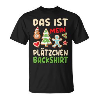 Das Ist Mein Plätzchen Das Ist Mein Plätzchen German T-Shirt - Geschenkecke