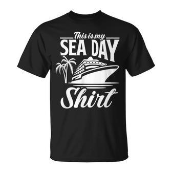 Das Ist Mein Seetag Mit Kreuzfahrtschiff Palmen T-Shirt - Geschenkecke