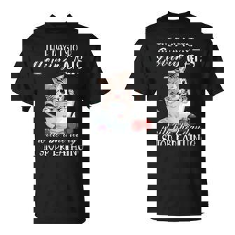 The Day I Stop Loving Cats Will Be The Day I Stop Breathing T-Shirt - Monsterry