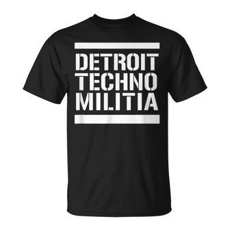 Detroit Techno Militia T-Shirt - Geschenkecke