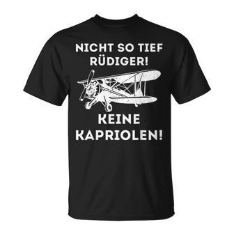 Deutsche Memes Nicht So Tief Rüdiger Keine Kapriolen S T-Shirt - Geschenkecke