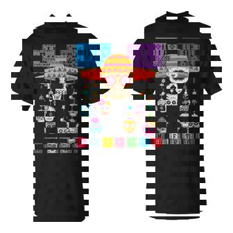 Dia De Los Muertos Day Of The Dead Sugar Skull Halloween T-Shirt | Mazezy