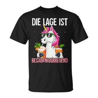 Die Lage Ist Besäufniserregend T-Shirt - Geschenkecke