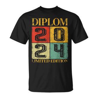 Diplom Geschafft Legende 2024 T-Shirt - Geschenkecke