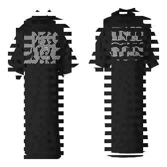 Disco Sucks Retro 70S Vintage Look T-Shirt - Monsterry