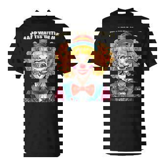 Divertido Payaso Circo Espectáculo Carnaval Niños Hechizo Payaso Camiseta unisex - Regaloses
