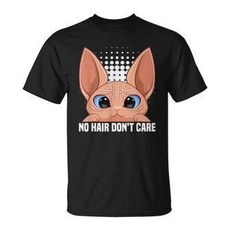 Divertido Sphynx Cat Lover Para Gatos Sin Pelo Camiseta unisex - Regaloses