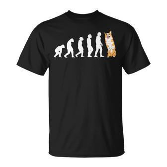 Dog Evolution Corgi T-Shirt - Cadeauxyz