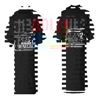 Dolly Reba 2024 Make America Fancy Again Flag Usa T-Shirt - Thegiftio
