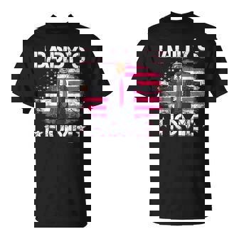 Donald Trump 2024 Daddys Home Trump Pink T-Shirt - Monsterry