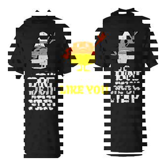 I Don't Like You Either Candy Corn Halloween Costume T-Shirt - Thegiftio UK