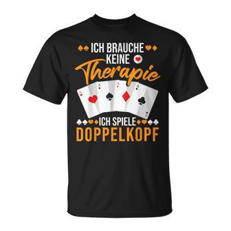 Doppelkopf Slogan T-Shirt - Geschenkecke