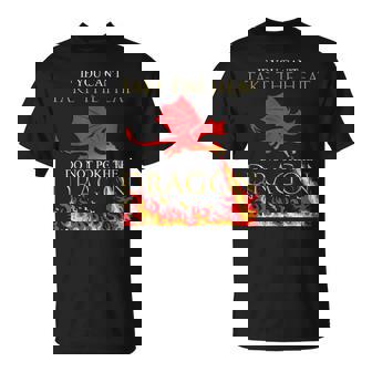 Dragon Flame-Spewing Flying Mythical Creature Fire Breathing T-Shirt - Monsterry