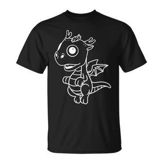 Dragón Para Niños De Cuento De Hadas Camiseta unisex - Regaloses