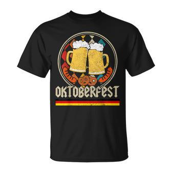 Drapeau De L'allemagne Rétro De L'oktoberfest De Munich Bavière T-Shirt - Cadeauxyz