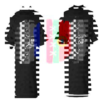 Drapeau Portugal France Idée-Cadeau Franco-Portugais T-Shirt - Cadeauxyz