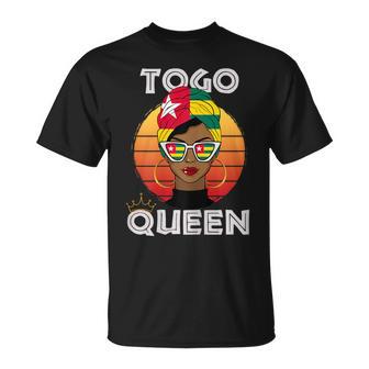 Drapeau Togolais Reine Africaine Togo S Filles T-Shirt - Cadeauxyz