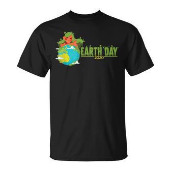Earth Day 2020 Mother Nature Environmental Awareness Planet T-Shirt - Monsterry