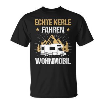 Echte Kerle Fahren Motorhome T-Shirt - Seseable