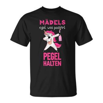 Egal Was Passiert Level Halt Einhorn Women's Party Running T-Shirt - Geschenkecke