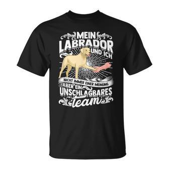 Ein Unbeatable Team Labbi Dog Holder Labrador T-Shirt - Geschenkecke