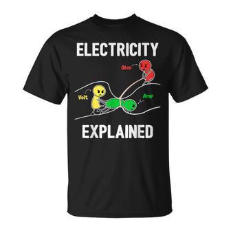 Electrician Ohmolt Amp Electrician T-Shirt - Geschenkecke