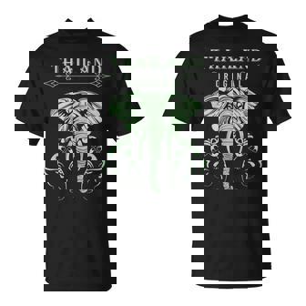 Elephant Thai Bangkok Thailand T-Shirt - Monsterry