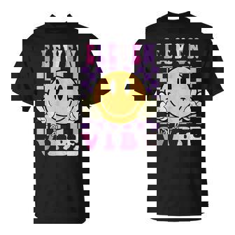 Eleven Is A Vibe Boy 11 Is A Vibe Girls 11Th Birthday T-Shirt - Thegiftio UK