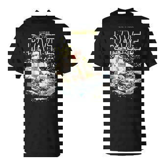 Elogie Al Rave El Papa Como Un Dj Festival Rave Camiseta unisex - Regaloses