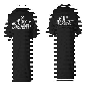 Entrenamiento De Gimnasio Born To Burpees Evolution Camiseta unisex - Regaloses