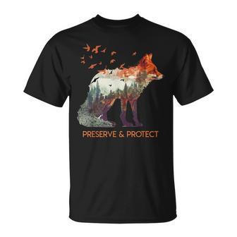 Environmental Protection Species Protection Rettet Die Erde Animal Protection T-Shirt - Geschenkecke