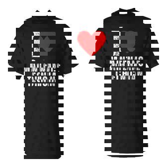 Équipage De Techniciens De Maintenance I Love Pour Hommes Et S T-Shirt - Cadeauxyz