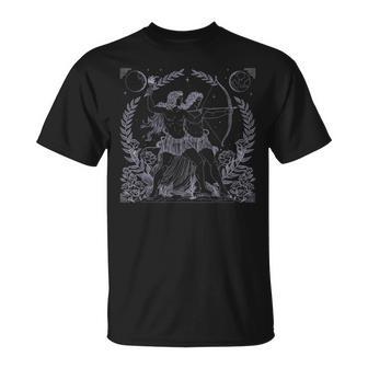 Eros Y Psique Cupido Mitología Griega Academia Diosa Diosa Camiseta unisex - Regaloses