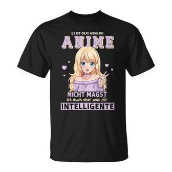 Es Ist Okay Wenn Du Anime Nicht Magst I Chibi Kawaii Girl S T-Shirt - Geschenkecke