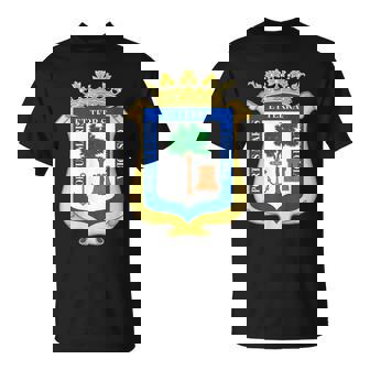 Escudo De Huelva Bandera De Orgullo Nacional Regalo Camiseta unisex - Regaloses