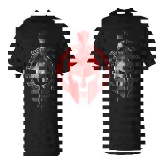 Espartano Fitness Espartan Símbolo Espartano Esparta Gym Casco Rojo Camiseta unisex - Regaloses