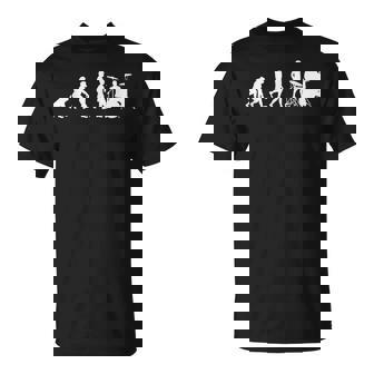Évolution Du Batteur Batterie T-Shirt - Cadeauxyz