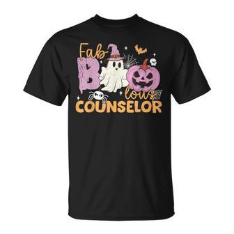 Faboolous Counselor Halloween Boo Ghosts Horror Costume T-Shirt - Thegiftio UK
