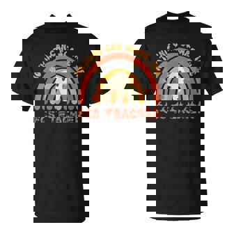 Family And Consumer Science Teacher Facs Groovy Halloween T-Shirt - Monsterry