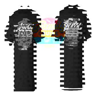 Family Cruise 2024 Summer Vacation Trip Matching Beach T-Shirt - Seseable
