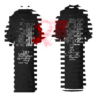 Family Support Children's Cardiomyopathy Awareness T-Shirt - Monsterry