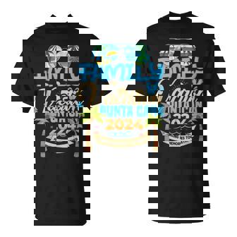 Family Vacation Punta Cana 2024 Matching Vacation 2024 T-Shirt - Seseable