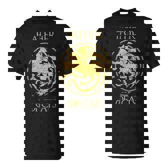 Father Of Cats Camicia Per Gatto E Papà Maglietta - Novitaregali