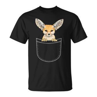 Fennek Fox Fennec Fox Desert Fox T-Shirt - Geschenkecke