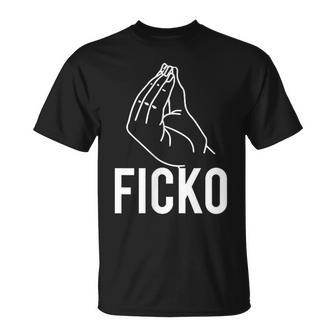 Ficko Hand Sign Italian Gesture T-Shirt - Geschenkecke