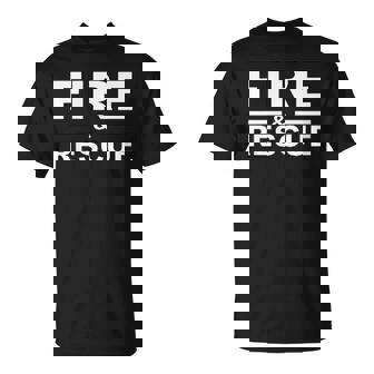 Fire Rescue Pompier Pour Enfants Et Adultes T-Shirt - Cadeauxyz