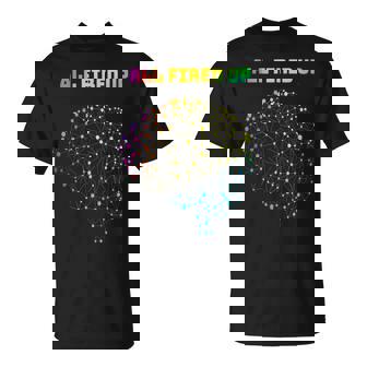 All Fired Up Autism Dyslexia Adhd Neurodiversity Fasd Be You T-Shirt - Monsterry