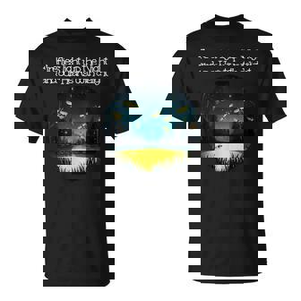 Fireflies Insects In Jar To Light Up The Summertime Night T-Shirt - Monsterry