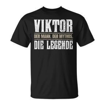 First Nameiktor Nameiktor T-Shirt - Geschenkecke